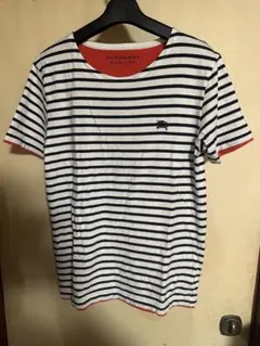 BURBERRY BLACK LABEL ストライプ Tシャツ サイズ2