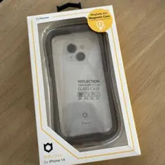iPhone 14 スマホケース iFace Reflection ブラウン
