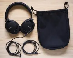 【美品】SONY MDR-1AM2 ブラック 有線 ヘッドホン ハイレゾ対応のサムネイル
