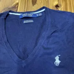 Ralph Lauren ラルフローレン　Vネックニット　ＸＳ　コットン　ゴルフ