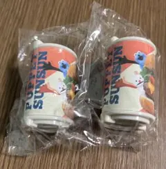 パペットスンスン　コインケース　ホワイト2個セット