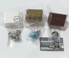 ポケモンみつけた！　マスコット　はこであそぼ　ワニノコ　チラーミィ　コレクレー