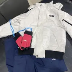ノースフェイス１４０スキーウェアセット