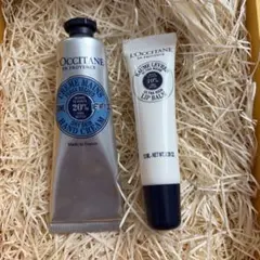 L'Occitane ハンドクリー厶 リップバーム 2点セット