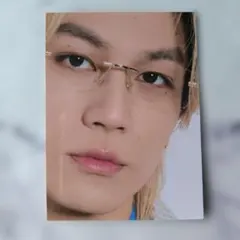 Myojo 6月号 リムレスめがねカード Travis Japan 松田元太