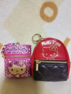 Hello Kitty ミニリュックとポーチ セット