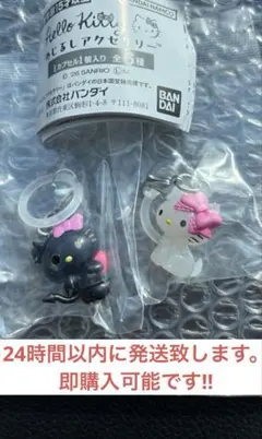 ハローキティー　めじるしアクセサリー　２つセット