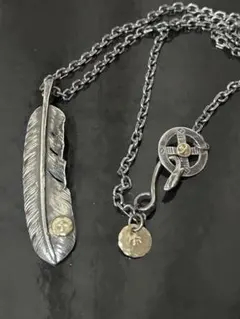 2025年最新】ゴローズ goro's 金メタル付きチェーン イーグル