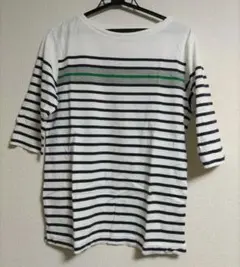 GREEN LABEL RELAXING ボーダー カットソー S