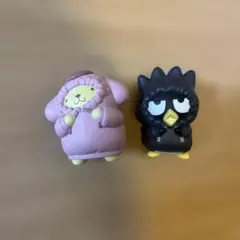 サンリオ ガチャガチャ むぎゅぎゅ！パーカーフィギュア　2点セット