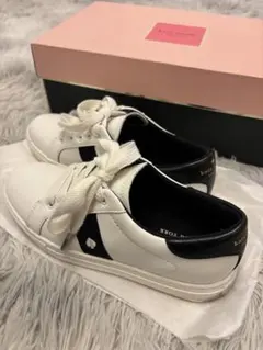 kate spade スニーカー ホワイト/ブラック