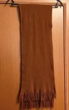 フリンジ付きマフラー