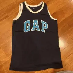 GAP ネイビー ロゴタンクトップ