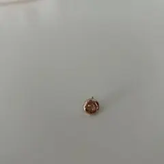 COACH ローズゴールド 丸型 ピアス 片耳用