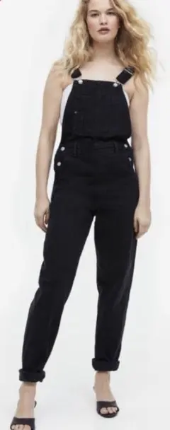 H&M デニムオーバーオール　サロペット