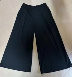 UNIQLO ブラック ガウチョパンツ L