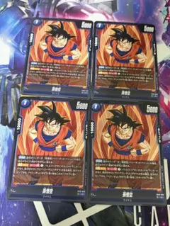 孫悟空 SR FB09-037 デュアルエボリューション 4枚セット - メルカリ