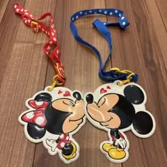 ミッキー・ミニー チケットストラップ