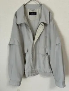 EVINRUDE メンズ ジャンバー M グレー 薄手 ブルゾン 春秋