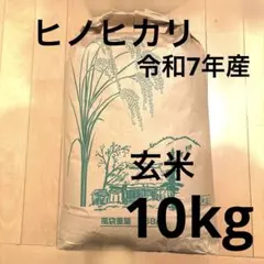 令和７年　鳥取県産　ヒノヒカリ　 玄米１０キロのサムネイル