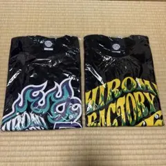 F/H XLサイズ 黒Tシャツ2枚セット