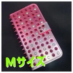 iPhoneケース　スマホケース　スタッズ　ラインストーン　キラキラ　かわいい