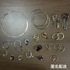 イヤリング イヤーカフ シンプル ピアス風 シルバー ゴールド まとめ売り