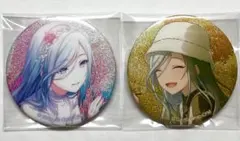 プロセカ　日野森雫　グリッター缶バッジ