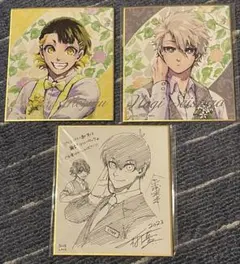 ブルーロック展 箔押しミニ色紙コレクション 蜂楽廻 凪誠士郎 舞台 ブルーロック