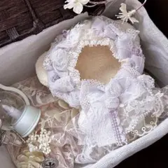紫水の音、レースぬい服｜ちびぐるみ｜着ぐるみ