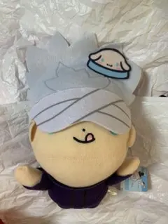 新品未使用 五条悟 劇場版 呪術廻戦0 いっしょにねんねBIGぬいぐるみ⑥