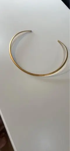 【 金属アレルギー対応 】 ゴールドチョーカー / サージカルステンレス