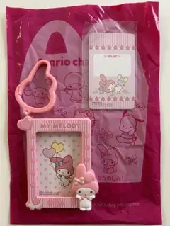 ハッピーセット　マクドナルド　マイメロ　フォトフレーム　カードホルダー