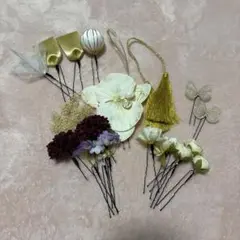 成人式 祝い事 髪飾り セット