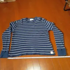 ポロラルフローレン　DENIM & SUPPLY ストライプ長袖カットソー L