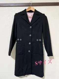 JILLSTUART 黒 ロングコート Sサイズ