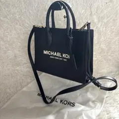 未使用級　マイケルコース ミレラ 黒 ミニバッグ　ブラック