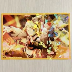 プロセカ　鏡音リン　アニメイト　特典　ポストカード