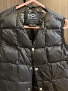 TAION ダウンベスト110 黒