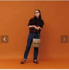 Letra メルカドバッグ BUCKET SLIMSINGLE SHOULDER