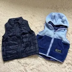 【即日発送】ベビーベスト　ベビーダウン　耳付き　80cm まとめ売り