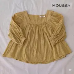 MOUSSY マスタードイエロー ブラウス フリーサイズのサムネイル