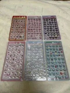 【正規品】ボンボンドロップシール ミニ サンリオ 6種セット