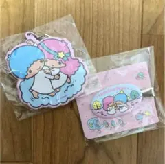 新品。キキララ 前髪クリップ リントマスコット