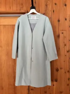 美品！BAYFLOW VネックロングコートWoollyTEC ベイフロウ