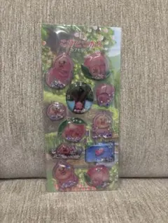 こびとづかん　こびとずかん カプセルシール　シャカシャカシール　カクレモモジリ