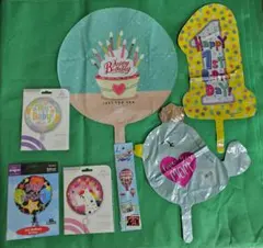 バースデーバルーンセット ７個