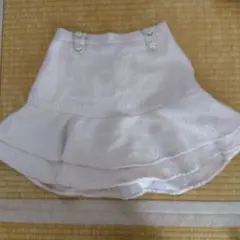 evelyn スカート キュロット スカパン ピンク ツイード