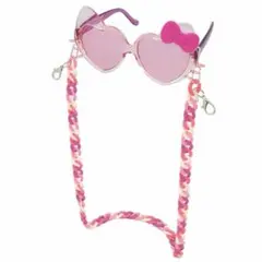 ハローキティ チェーン付きサングラス USJ ユニバ