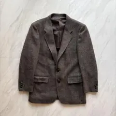 CROSSGATE ジャケット スコットランド製生地 日本製 ブラウン系